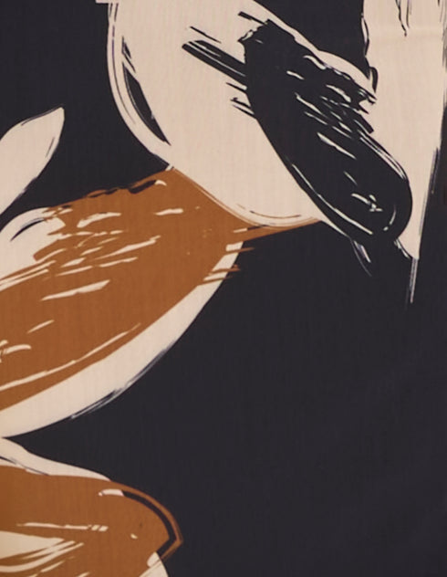 Zoya Print Mesh Maxi Dress